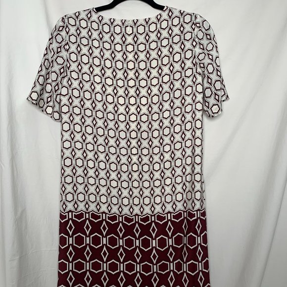 Retro Patterned Dress - Picture 6 of 6